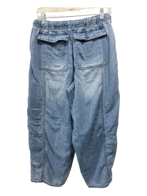 Habitual Size S Blue Wash Cotton Blend Elastic Waist Drawstring Waist Jeans Blue Wash / S