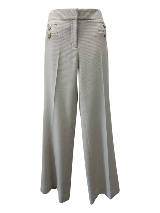 3.1 Phillip Lim Size 6 Beige Wool Zip & Hook Closure Button Detail Pants Set Beige / 6