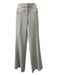 3.1 Phillip Lim Size 6 Beige Wool Zip & Hook Closure Button Detail Pants Set Beige / 6
