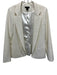 Aqua Size S Cream Polyester & Rayon Open Front Blazer Jacket Cream / S
