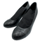 Chanel Shoe Size 38.5 Black Leather Cap Toe Block Heel Pearls Dustbag Inc. Pumps Black / 38.5
