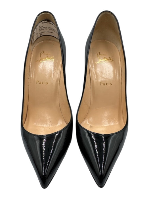 Christian Louboutin Shoe Size 39 Black Patent Leather Stiletto Dustbag Inc Shoes Black / 39