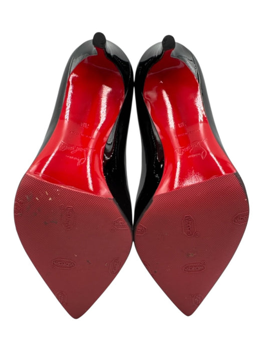 Christian Louboutin Shoe Size 39 Black Patent Leather Stiletto Dustbag Inc Shoes Black / 39