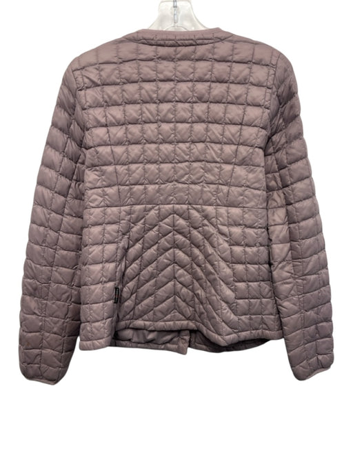 The North Face Size S slate purple Nylon Quilted Snaps Long Sleeve Jacket slate purple / S