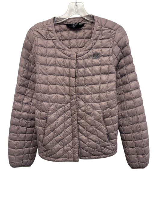 The North Face Size S slate purple Nylon Quilted Snaps Long Sleeve Jacket slate purple / S