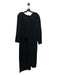 Veronica Beard Size 2 Black Viscose Long Sleeve Overlay Dress Black / 2