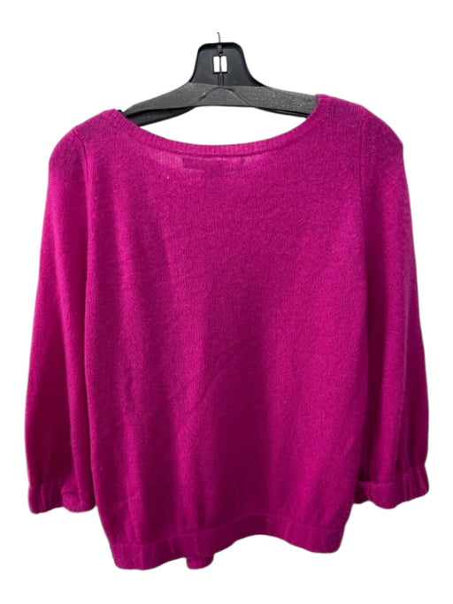 Marc Fisher Size S Magenta Cashmere Sweater Magenta / S