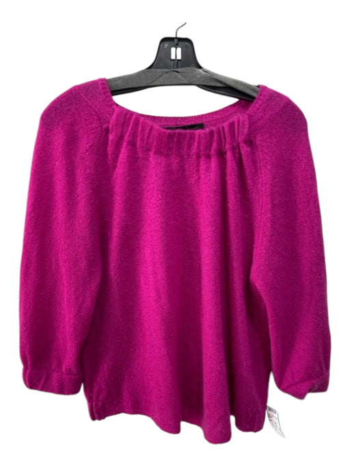 Marc Fisher Size S Magenta Cashmere Sweater Magenta / S