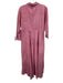 India Amory Size 2 Pink, Blue, White Cotton 3/4 Sleeve Floral Print Maxi Dress Pink, Blue, White / 2