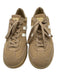Gola Shoe Size 9 Beige, White & Red Textile & Leather Upper T Toe Sneakers Beige, White & Red / 9