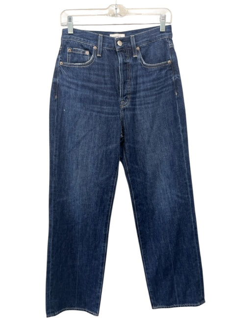 Pistola Size 26P Dark Wash Cotton Blend Denim High Rise Button Fly Jeans Dark Wash / 26P