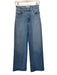 Madewell Size 25 Medium light wash Cotton Blend Denim 5 Pocket Wide Leg Jeans Medium light wash / 25