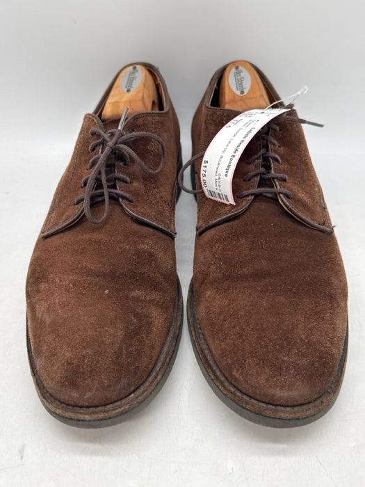 Alden Shoe Size 11.5 Brown Suede Lace Up Men's Shoes