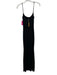 SKIMS Size Large Black Modal Blend Spaghetti Strap Ribbed Adjustable Strap Dress Black / Large
