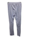Lake Size Medium Blue & White Cotton Short Sleeve Striped Side Slit Pant Set Blue & White / Medium