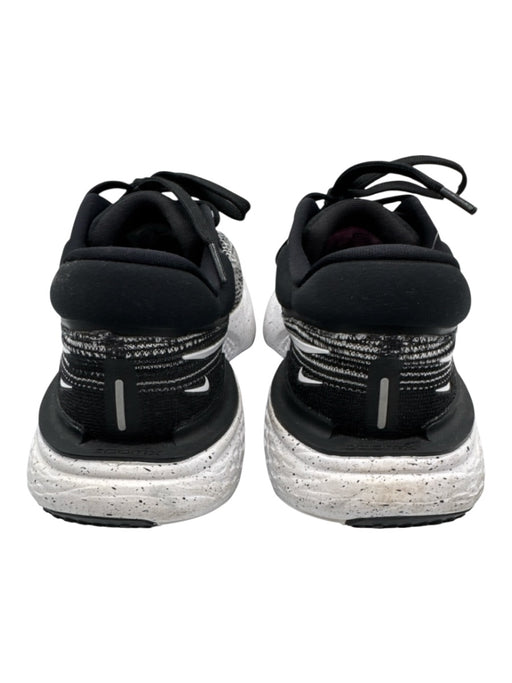 Nike Shoe Size 11 Black & White Synthetic Lace Up Heathered Runner Sneakers Black & White / 11