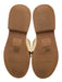 Madewell Shoe Size 10 Cream White Leather Upper open toe Criss Cross Sandals Cream White / 10