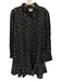 Tuckernuck Size M Midnight Blue & Multi Polyester Floral Embroidered Dress Midnight Blue & Multi / M