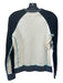 Rag & Bone Size Small Black, White & Blue Cotton Color Block Crew Neck Top Black, White & Blue / Small