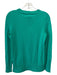 Aqua Size S Jade Green Cahsmere Crew Neck Long Sleeve Sweater Jade Green / S