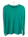 Aqua Size S Jade Green Cahsmere Crew Neck Long Sleeve Sweater Jade Green / S