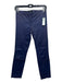 Theory Size 0 Blue Polyester Low Rise Skinny Pants Blue / 0