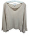 Elizabeth & James Size XS Cream Wool & Viscose Long Bell Sleeve Knit Sweater Cream / XS
