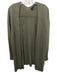 360 Cashmere Size XS Olive Green Cashmere Long Sleeve Open Front Cardigan Olive Green / XS