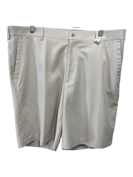 Peter Millar Size 38 Beige Synthetic Solid Khaki Men's Shorts Beige / 38