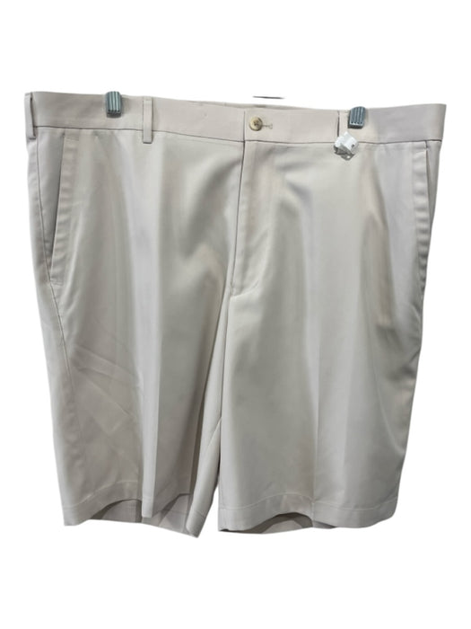 Peter Millar Size 38 Beige Synthetic Solid Khaki Men's Shorts Beige / 38
