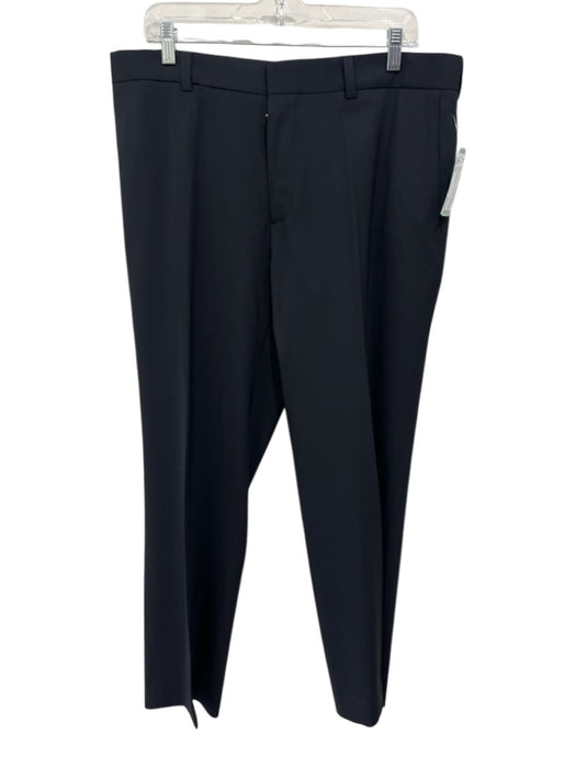 Boss NWT Size 36 Black Wool Blend Solid Dress Men's Pants Black / 36