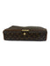 Louis Vuitton Brown Print Coated Canvas Leather Accent Monogram Messenger Bag Brown Print