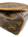 Louis Vuitton Brown Print Coated Canvas Leather Accent Monogram Messenger Bag Brown Print