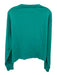 Spiritual Gangster Size Small Teal Green & Blue Cotton Blend Graphic Sweater Teal Green & Blue / Small
