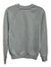 Spiritual Gangster Size XS Dusty Blue & White Cotton Blend Graphic Sweater Dusty Blue & White / XS