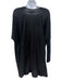 ALLSAINTS Size XS Black Cotton Long Sleeve Criss Cross Twist Top Black / XS