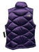 The North Face Size XS Purple Nylon Zip Front Quilted Mock Neck Pockets Vest Purple / XS