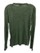 Zadig & Voltaire Size Small Green & Black Cotton Blend Long Sleeve Heathered Top Green & Black / Small