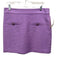 Veronica Beard Size 10 Lavender Purple Cotton Pockets Button Back Zip Skirt Lavender Purple / 10