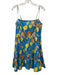 Olivia James the Label Size M Blue, Orange, Yellow Cotton Fruit Dress Blue, Orange, Yellow / M