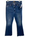 Mother Size 31 Medium Wash Cotton & Modal Zip Fly High Rise Flare Leg Jeans Medium Wash / 31