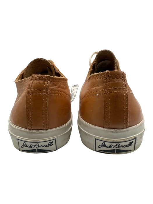 Converse Shoe Size 9.5 Brown Leather Solid Sneaker Men's Shoes Brown / 9.5