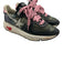 Golden Goose Shoe Size 38 Green, Black, Pink Canvas Camoflage Running Sneakers Green, Black, Pink / 38
