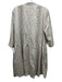 Tuckernuck Size XXL Beige & White Cotton Long Sleeve Cheetah Print Dress Beige & White / XXL