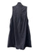 Tuckernuck Size XL Black Cotton Blend Sleeveless Button Front Collared Dress Black / XL