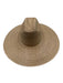 Lack of Color Beige Palm Straw Woven Wide Brim Sun Hat Beige / S/M