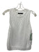 Stateside Size S White Cotton Knit Sleeveless Top White / S