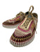 Chloe Shoe Size 39 Purple, Yellow, Multi Synthetic Knit Ribbed Low Top Sneakers Purple, Yellow, Multi / 39