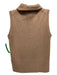 Veronica Beard Size XS Beige Cashmere Knit Turtleneck Vest Beige / XS