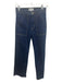 Frame Size 26 Dark Wash Cotton Denim High Rise Zip Fly Contrast Stitching Jeans Dark Wash / 26